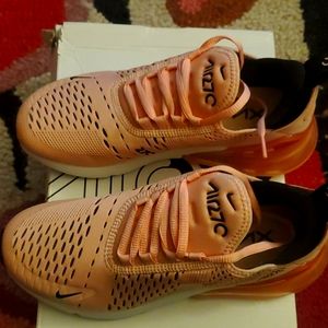 Nike Air Max 270 Coral Stardust and Black